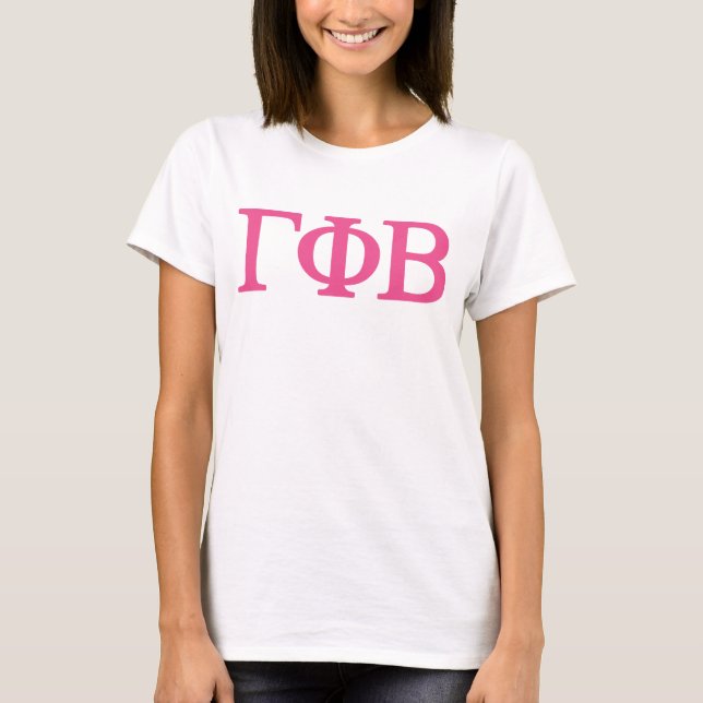 Gamma Phi Beta Lil Big Logo T-Shirt (Front)