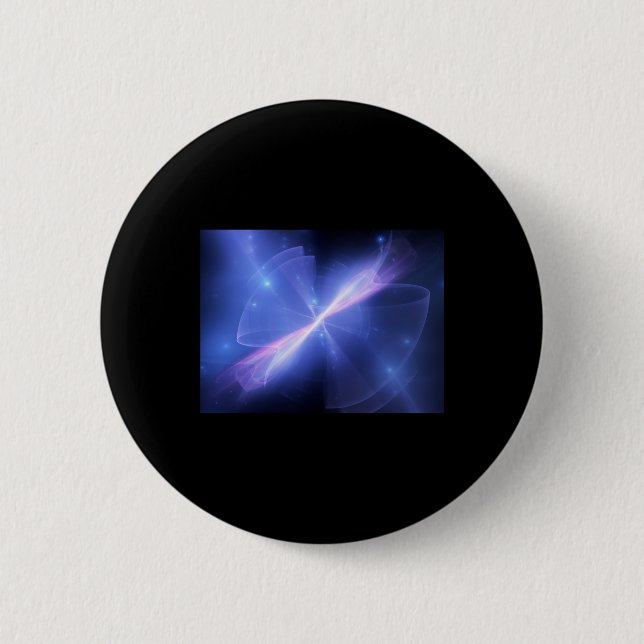Gamma Ray Burst  Button (Front)