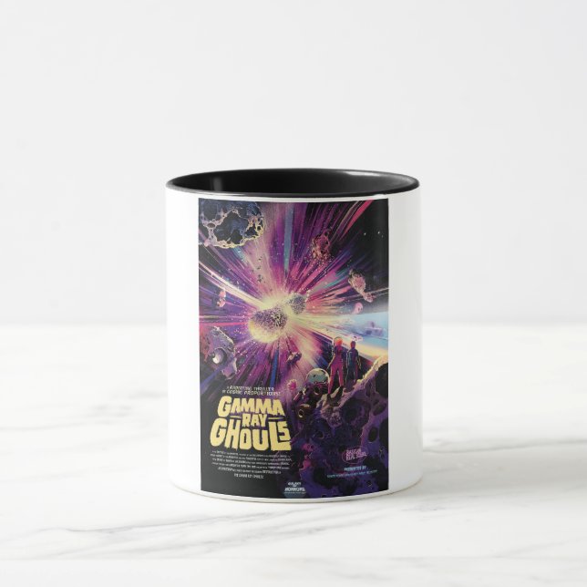 Gamma Ray Burst Pulsars Kilonova Cosmic Collision Mug (Center)