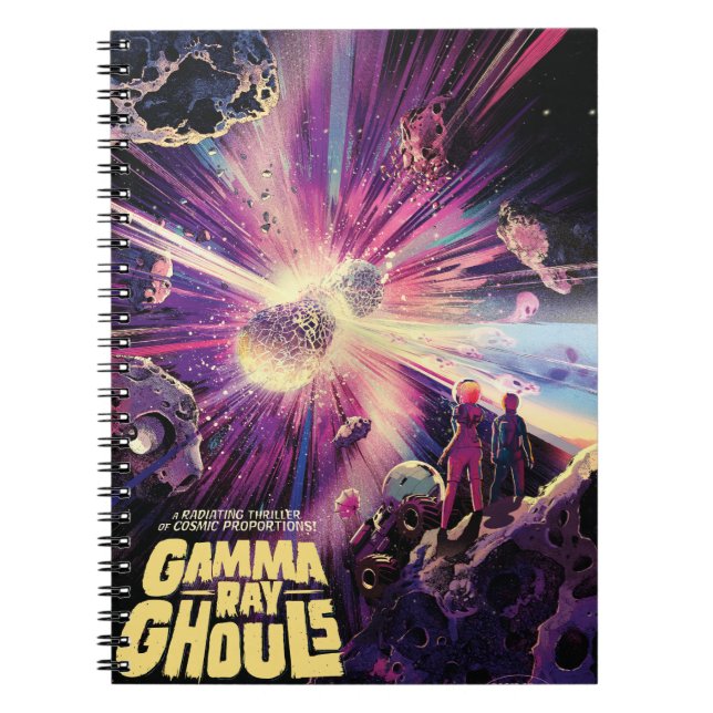 Gamma Ray Burst Pulsars Kilonova Cosmic Collision Notebook (Front)