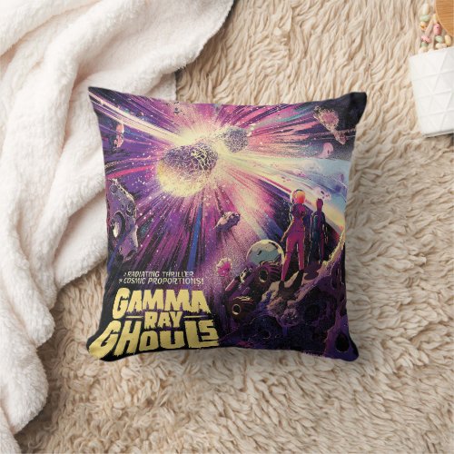 Gamma Ray Burst Pulsars Kilonova Cosmic Collision Throw Pillow