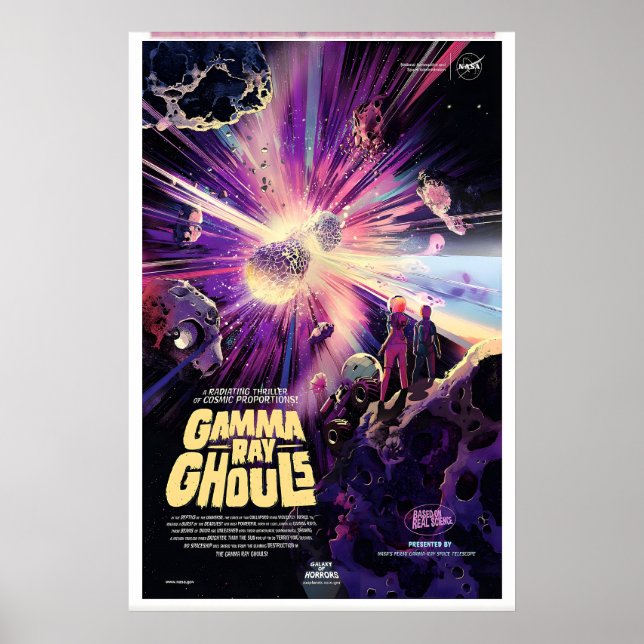 Gamma Ray Ghouls Poster Galaxy of Horrors Space (Front)