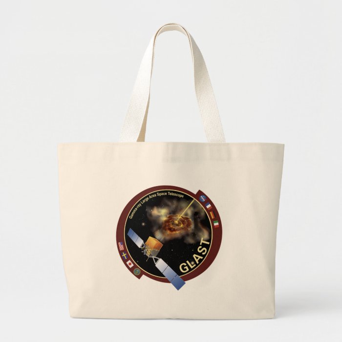 Gamma ray Large Area Space Telescope (GLAST) Canvas Bags