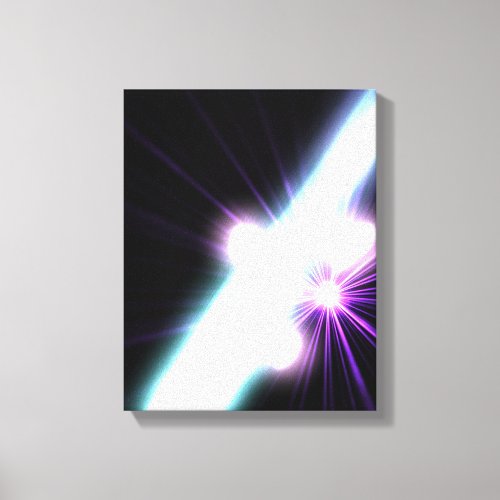 Gamma Rays in Galactic Nuclei 3 Canvas Print
