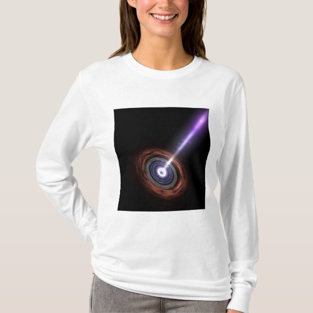 Gamma Rays in Galactic Nuclei T-Shirt (Front)
