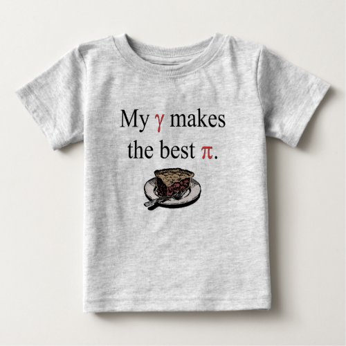 Gammas Pi  Pi Day Baby T_Shirt
