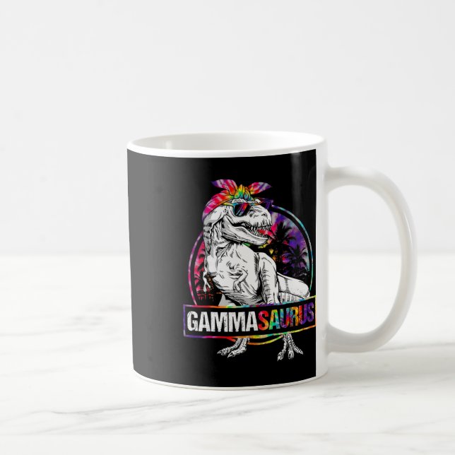 Gammasaurus Dinosaur Gamma Saurus Family Matching  Coffee Mug (Right)