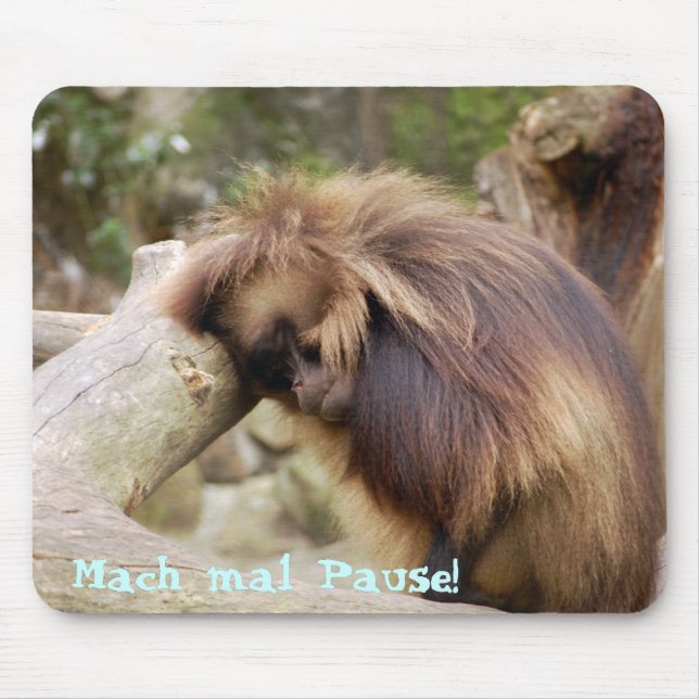 Gammelaffe Mouse Pad (Front)