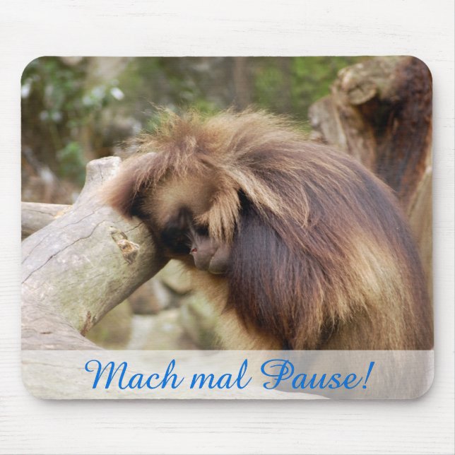 Gammelaffe Mouse Pad (Front)