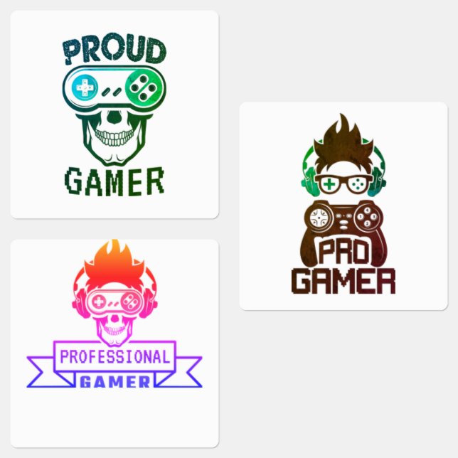 GAMMER PACK LABELS (Group)