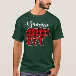 Gammie Bear Red Plaid Tee Best Matching Family Pre