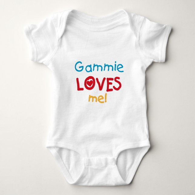 Gammie Loves Me T-shirts and Gifts (Front)