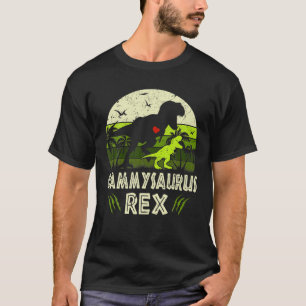 Gammiesaurus T Rex Dinosaur Gammie Saurus Family M T-Shirt