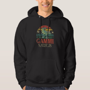 Gammisaurus Rex Dinosaur Gammi Saurus Family Hoodie
