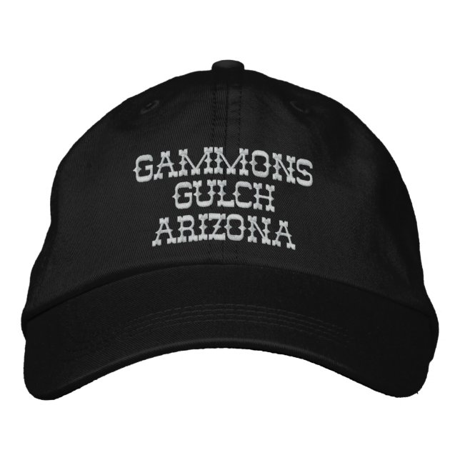 Gammons Gulch Embroidered Cap (Front)
