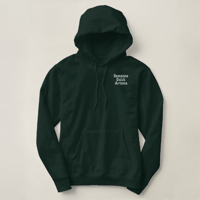 Gammons Gulch Embroidered Hoodie (Design Front)