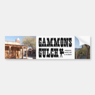 Gammons Gulch Movie Set Bumper Sticker