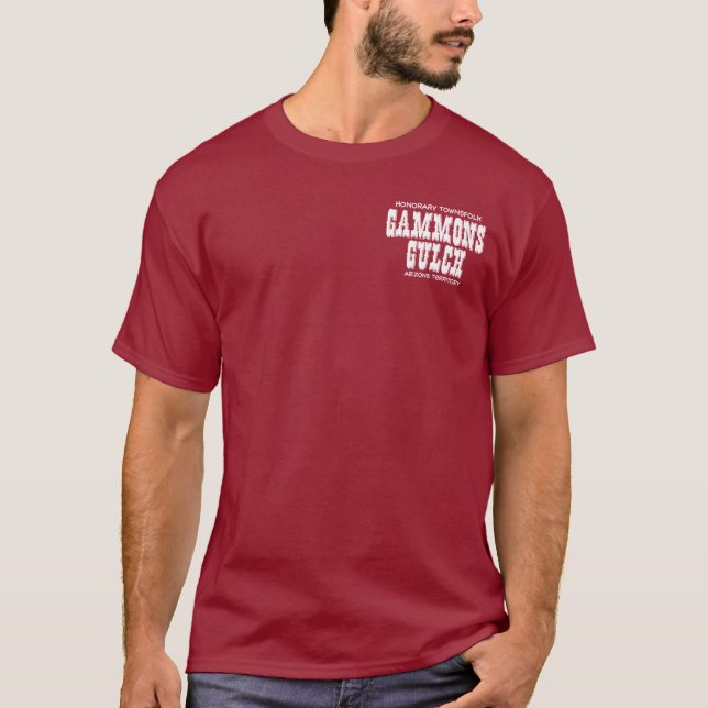 Gammons Gulch Movie Set Men's T-shirt (Front)