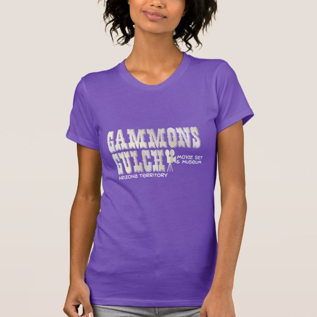 Gammons Gulch Movie Set Womens Tshirt (Front)