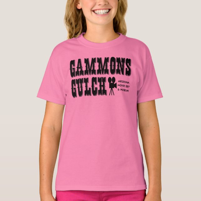 Gammons Gulch Movie Set Youth Tshirt (Front)