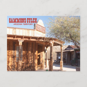 Gammons Gulch Souvenir Saloon Postcard