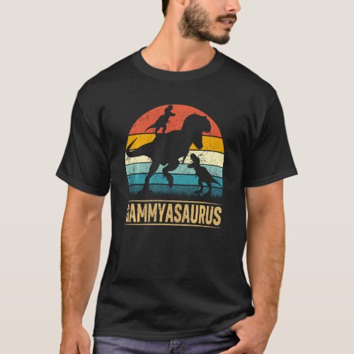 Gammy Dinosaur Rex Gammysaurus 2 Kids Mother S Day T_Shirt