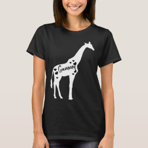 Gammy Giraffe Grandparents Day Safari Zoo  Grandmo T-Shirt