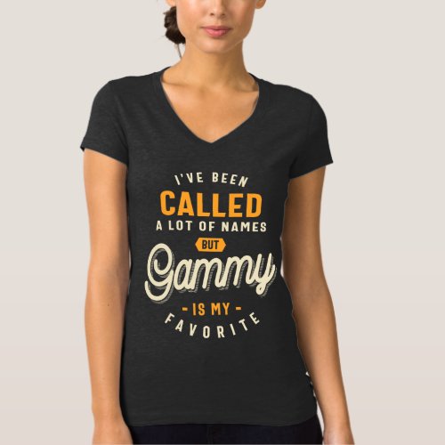 Gammy Is My Favorite _ Grandma Gift T_Shirt