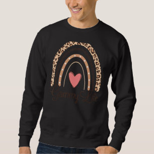 Gammy Life Boho Rainbow Grandma Sweatshirt