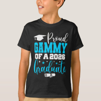 Gammy Senior 2026 Proud Gammy Of A Cl Of 2026 Grad T-Shirt