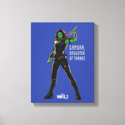 Gamora Daughter of Thanos Canvas Print