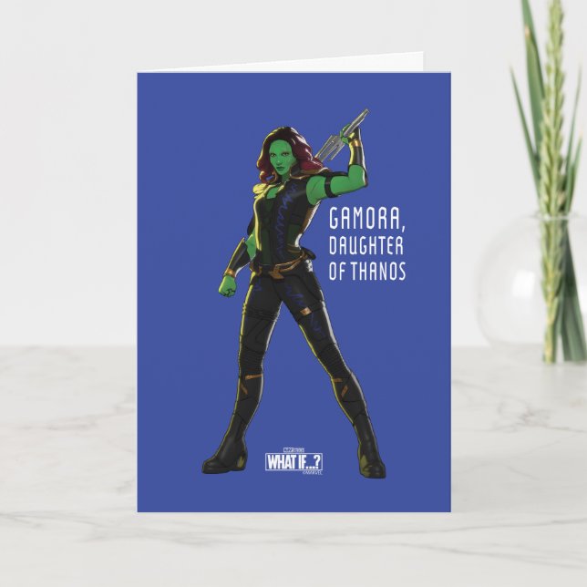 Gamora, Daughter of Thanos Card (Front)