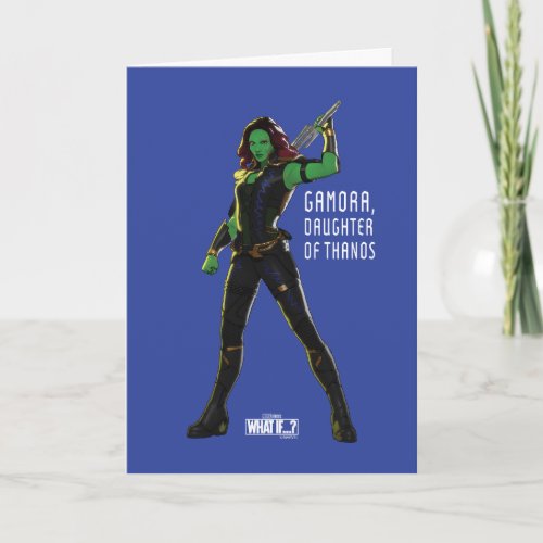 Gamora Daughter of Thanos Card