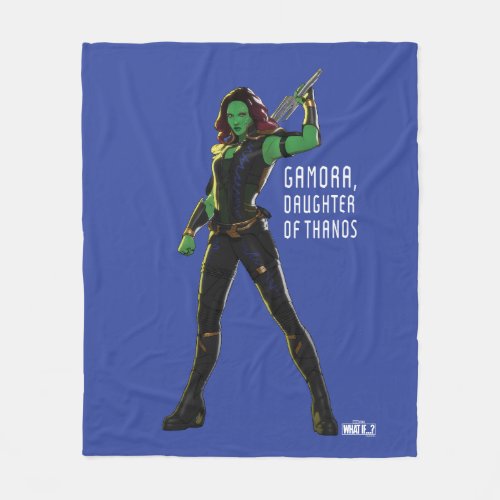 Gamora Daughter of Thanos Fleece Blanket