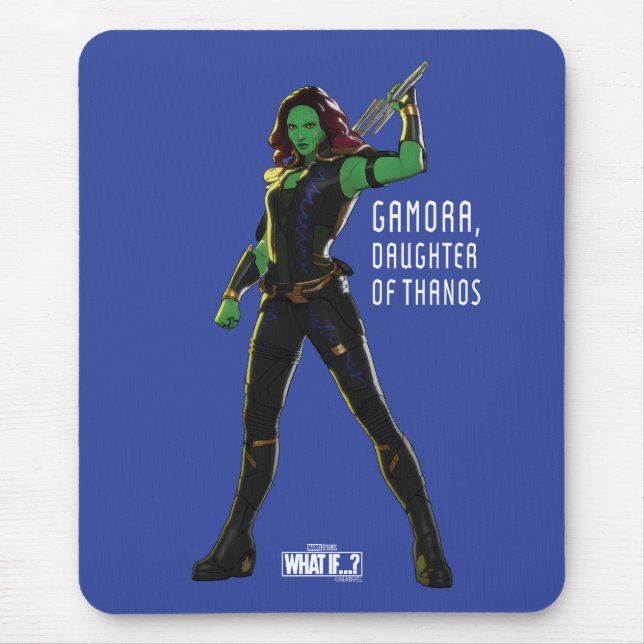 Gamora, Daughter of Thanos Mouse Pad (Front)