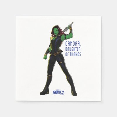 Gamora, Daughter of Thanos Napkins