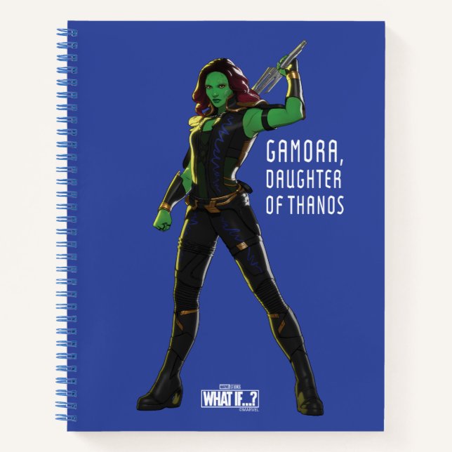 Gamora, Daughter of Thanos Notebook (Front)