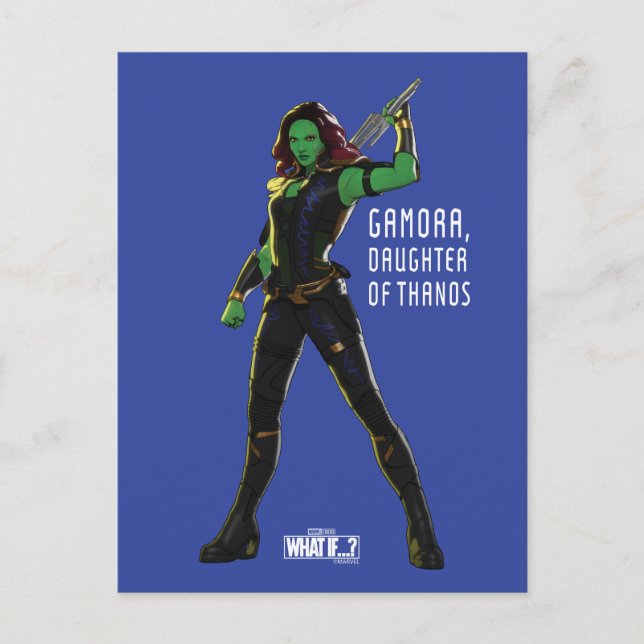 Gamora, Daughter of Thanos Postcard (Front)
