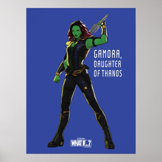 Gamora, Daughter of Thanos Poster (Front)