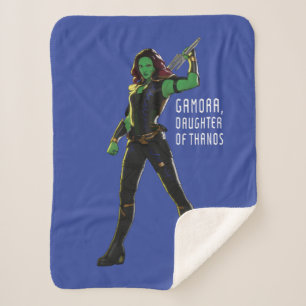 Gamora, Daughter of Thanos Sherpa Blanket