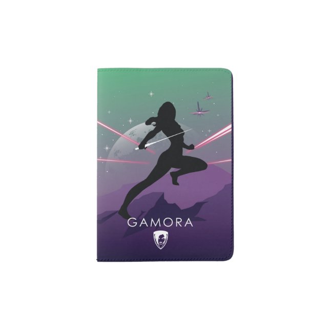 Gamora Heroic Silhouette Passport Holder (Front)