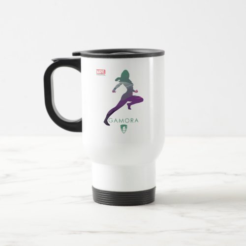 Gamora Heroic Silhouette Travel Mug