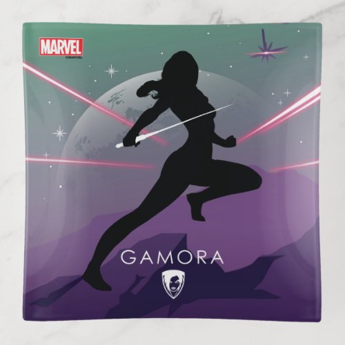 Gamora Heroic Silhouette Trinket Tray