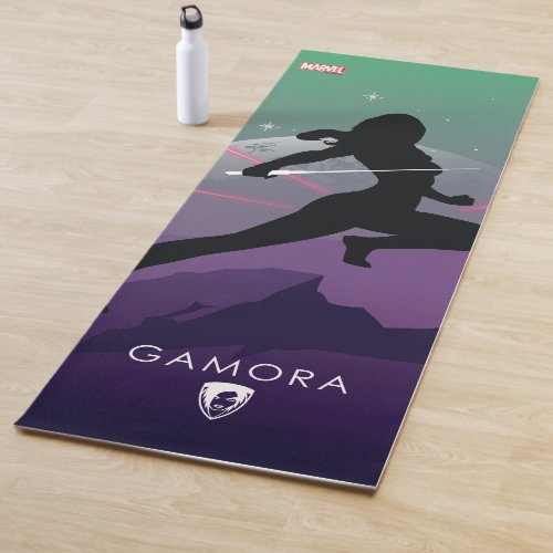 Gamora Heroic Silhouette Yoga Mat