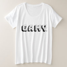 GAMY Black Logo Women's