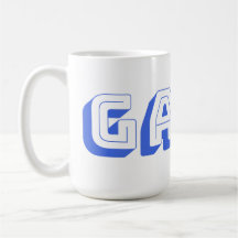 GAMY Royal blue Logo Mug 15 oz
