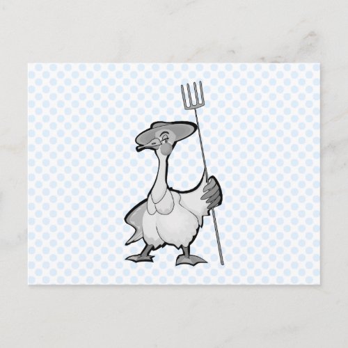 Gancy Goose Postcard