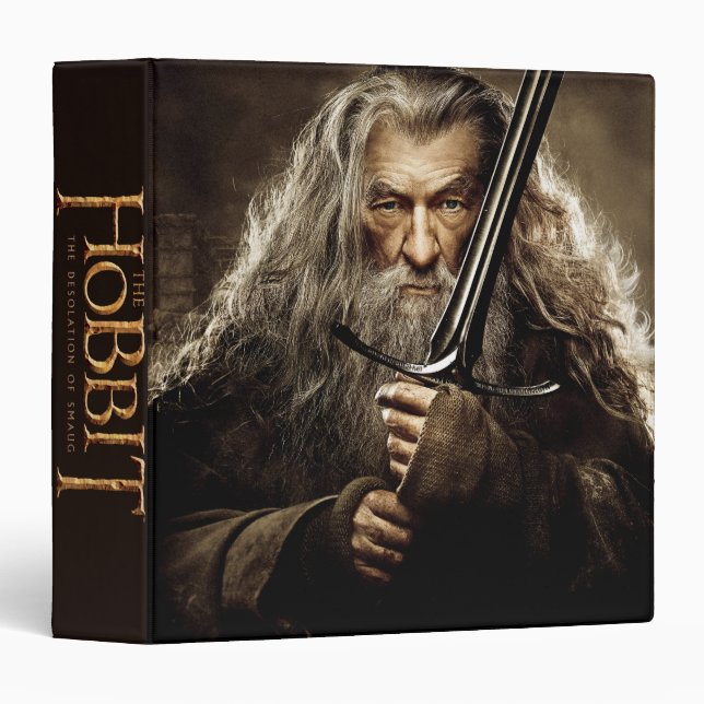 Gandalf Character Poster 1 3 Ring Binder (Front/Spine)
