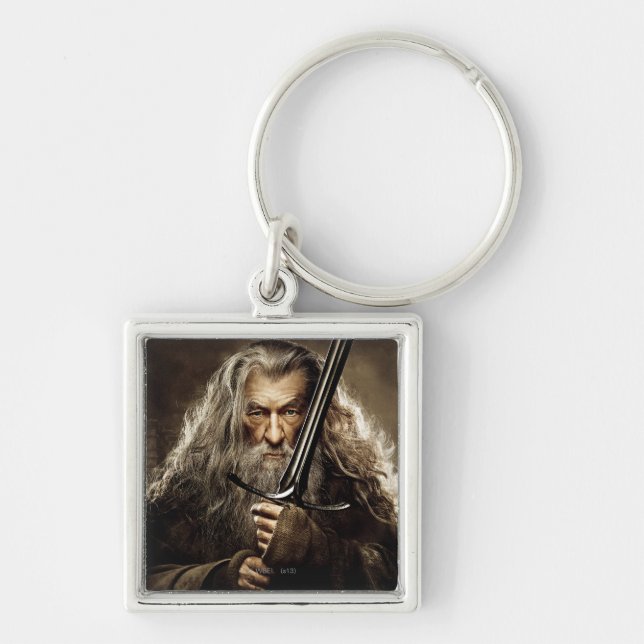 Gandalf Character Poster 1 Keychain (Front)