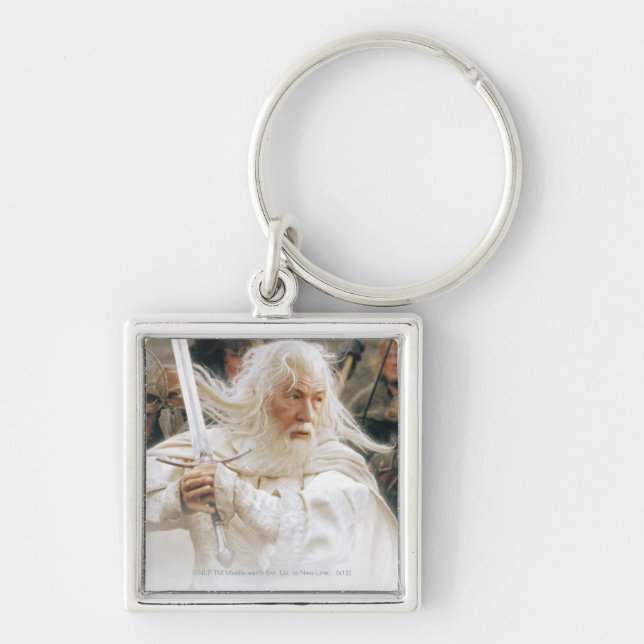 GANDALF™ Fight with Sword Keychain (Front)